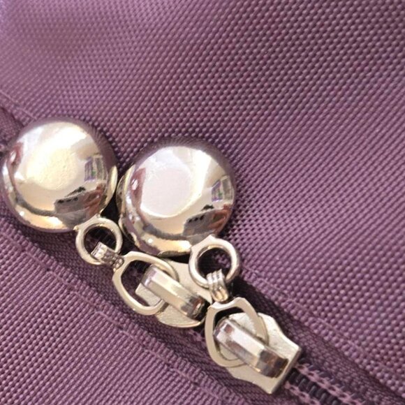 NEW Purple Suitcase bag small luggage carry on travel bag duffel bag briefcase - Picture 8 of 15